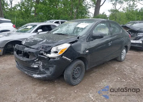 2018 Mitsubishi Mirage G4 Es z USA, uszkodzony, nr VIN ML32F3FJ4JHF14726